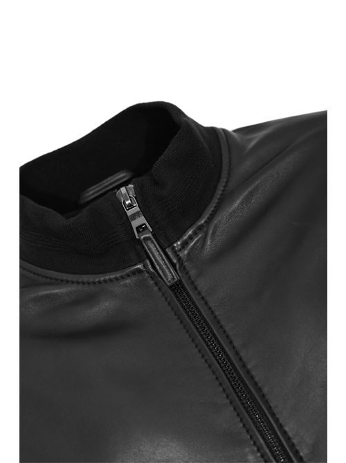 Giacca Derek Seamless in pelle Black LEATHER AUTHORITY | DEREK SEAMLESS20